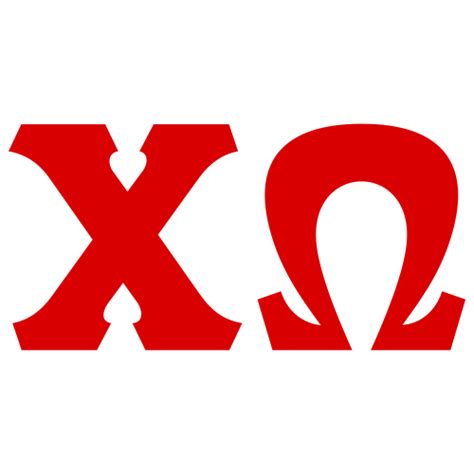 chi omega symbols copy and paste